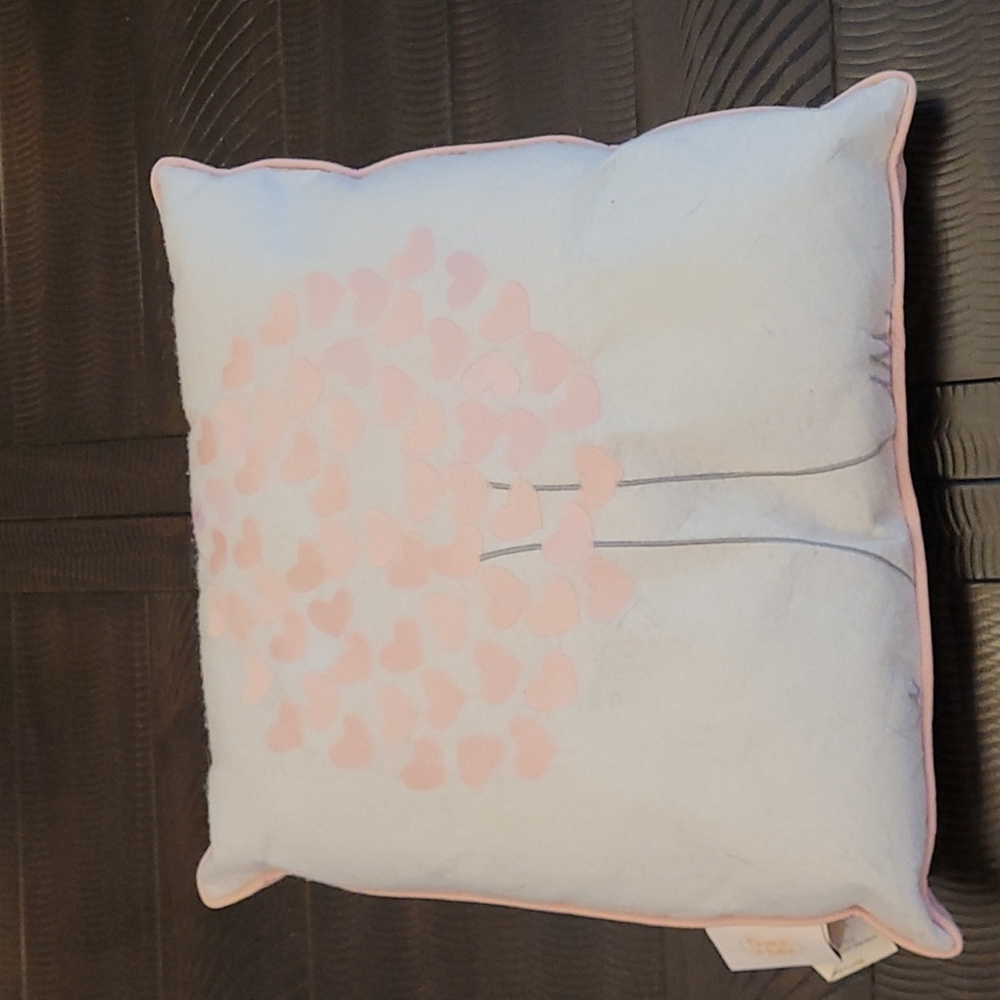 Pink Tree Pillow